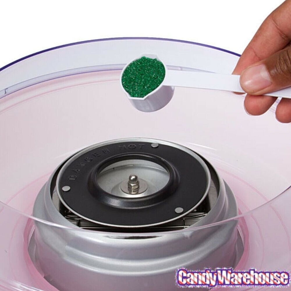 Nostalgia Candy Cotton Candy Maker Machine Pink 4 Reuseable  Cones - Picture 3 of 6